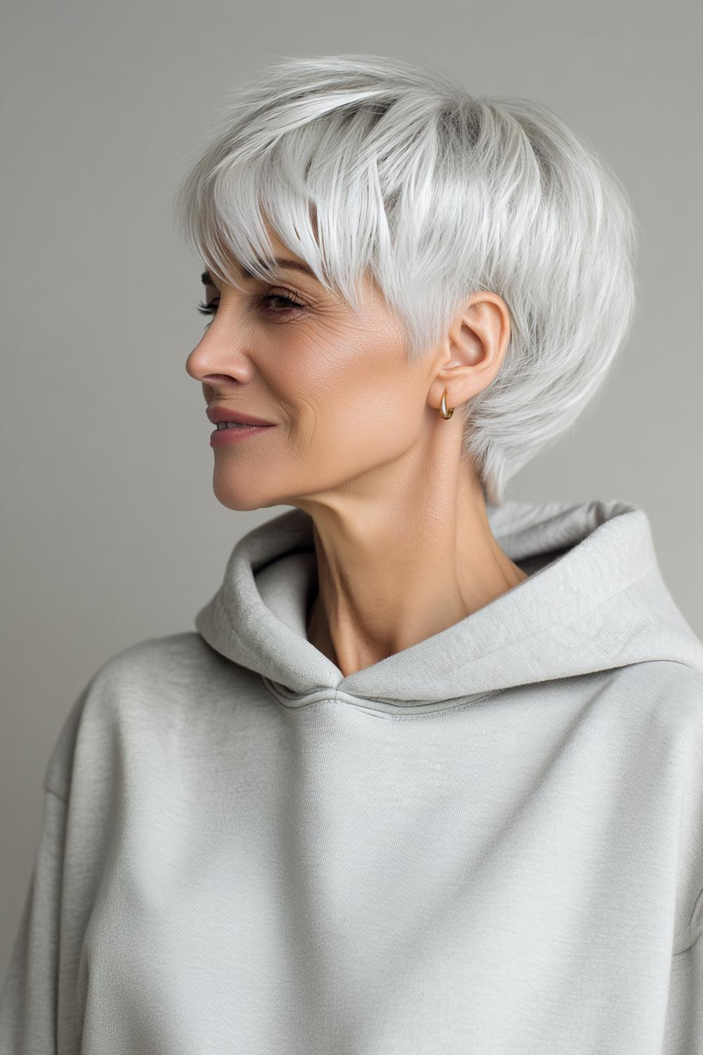 Natürlicher Grau-Look